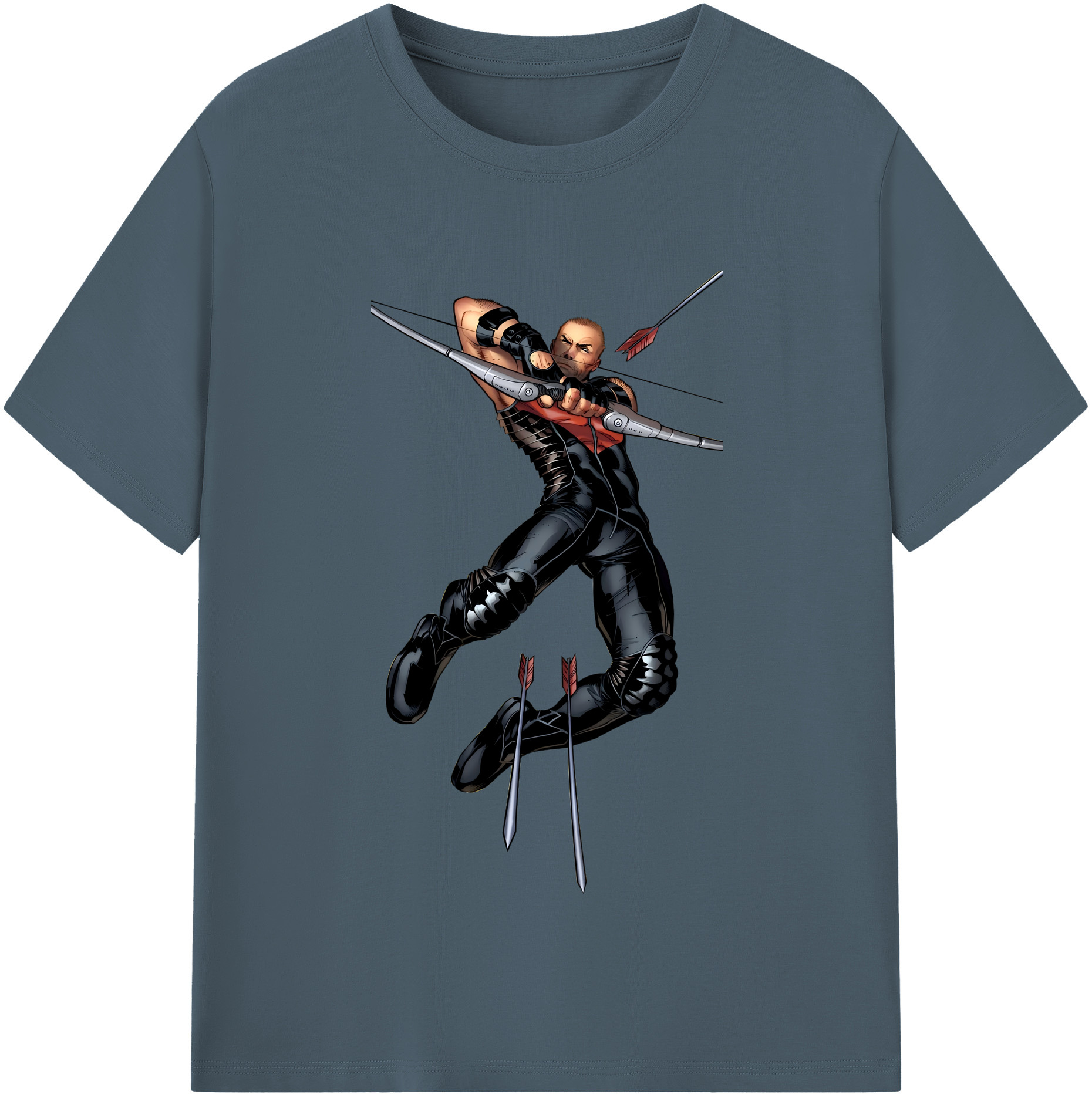 （画像用） アベンジャーズ The Avengers 綿100％半袖Tシャツ（フロントプリント）